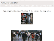Tablet Screenshot of jacobdhein.com